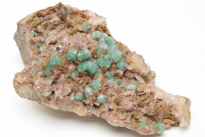 Rosasite, Selenite and Ferroan Dolomite Association - Morocco #213086